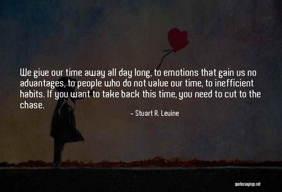 We R Back Quotes By Stuart R. Levine