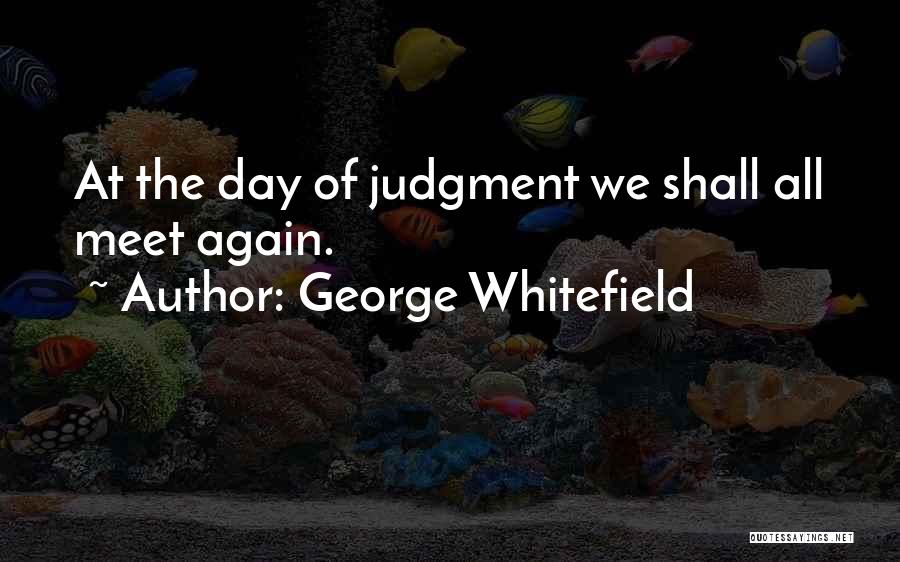 We Shall Meet Again Quotes By George Whitefield