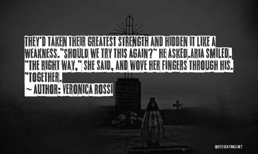 We Should Try Quotes By Veronica Rossi