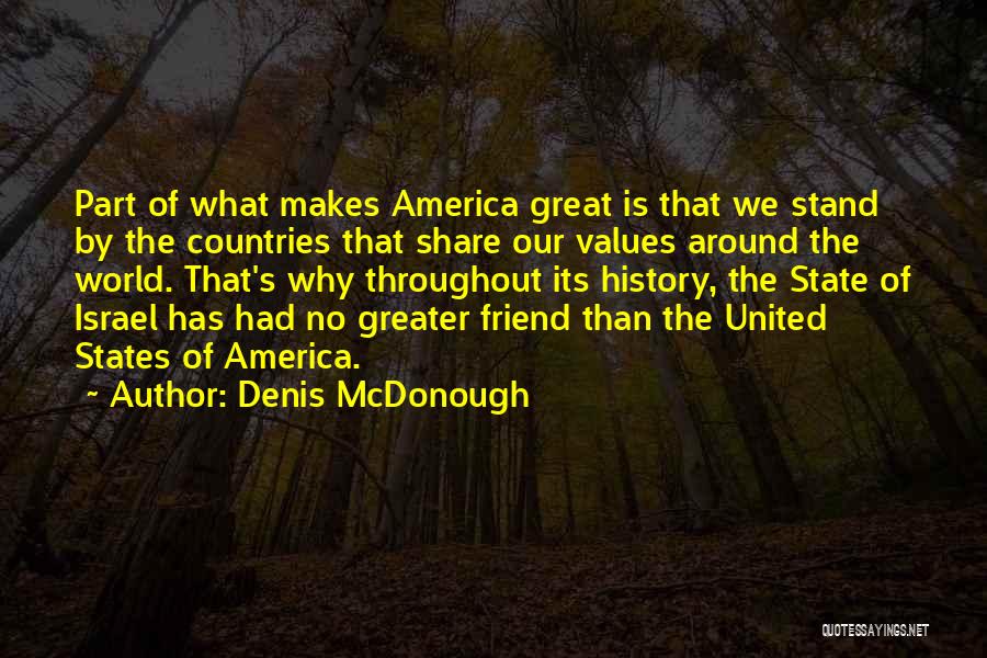 We Stand United Quotes By Denis McDonough