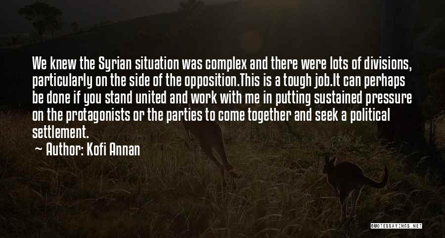 We Stand United Quotes By Kofi Annan