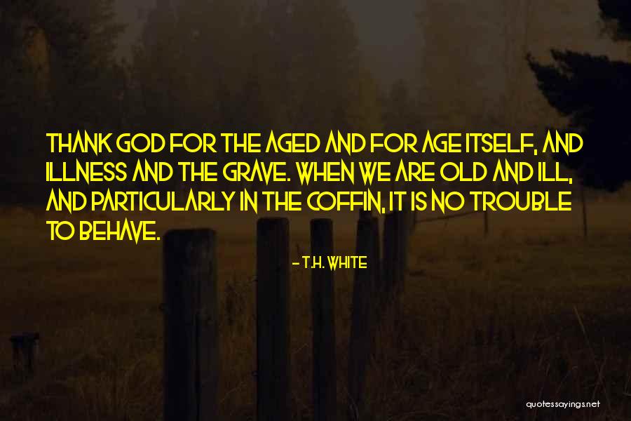 We Thank God Quotes By T.H. White We Thank God Quotes By T.H. White