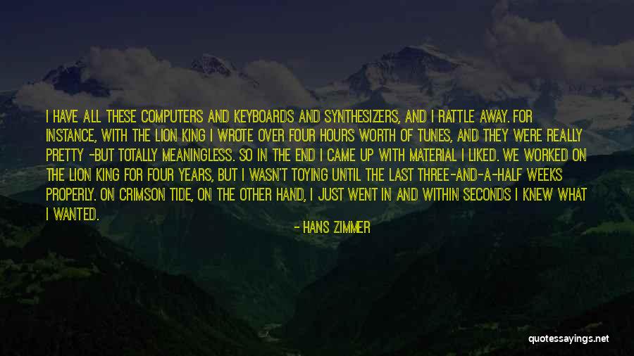 We Three Kings Quotes By Hans Zimmer We Three Kings Quotes By Hans Zimmer