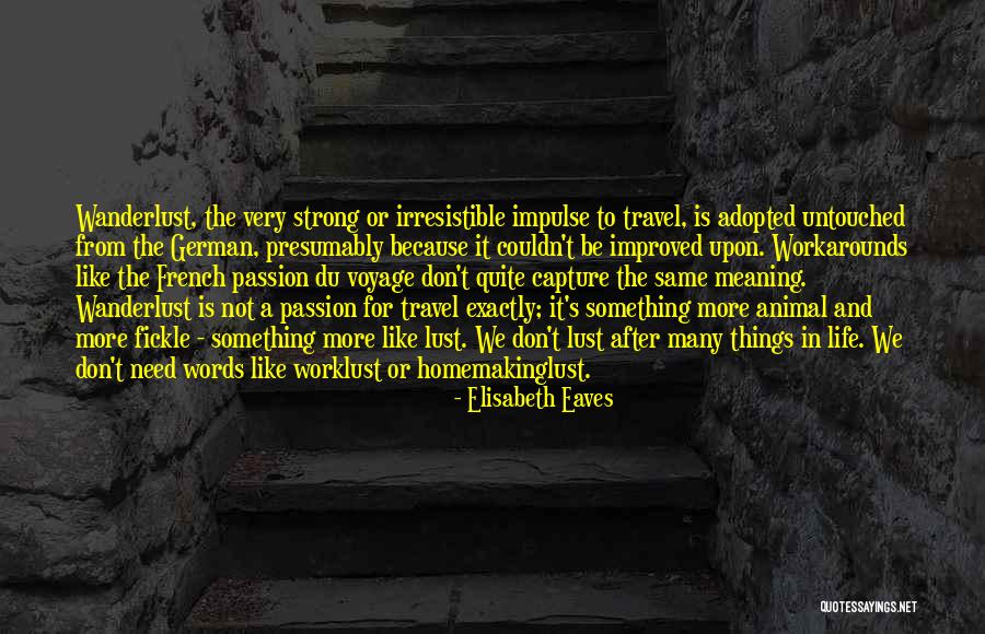 We Travel Quotes By Elisabeth Eaves