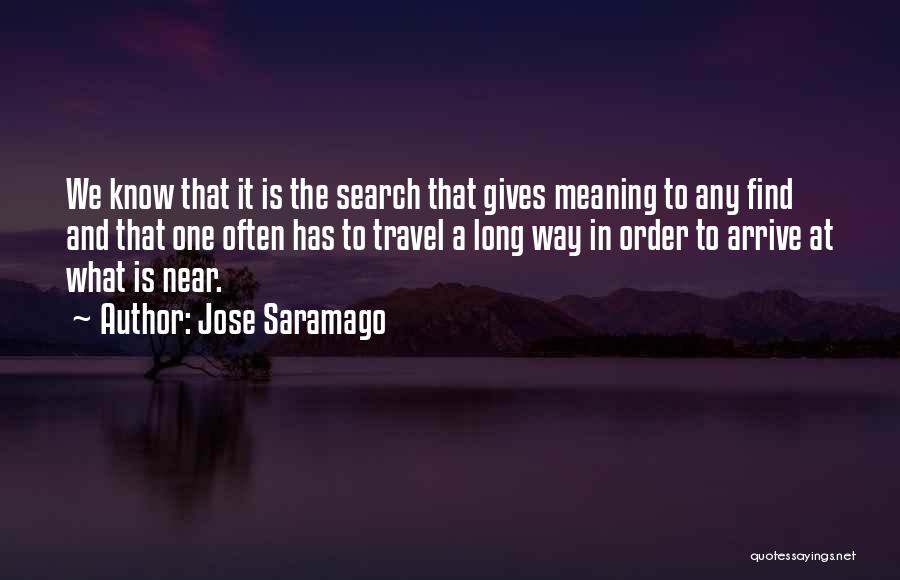 We Travel Quotes By Jose Saramago