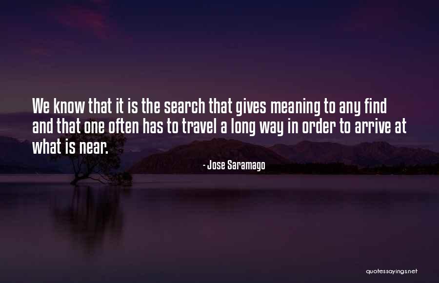 We Travel Quotes By Jose Saramago