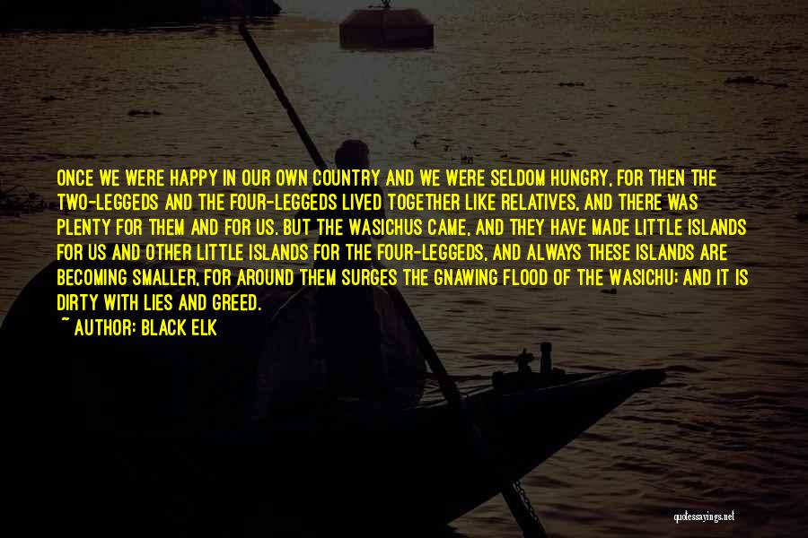 We Were Happy Once Quotes By Black Elk
