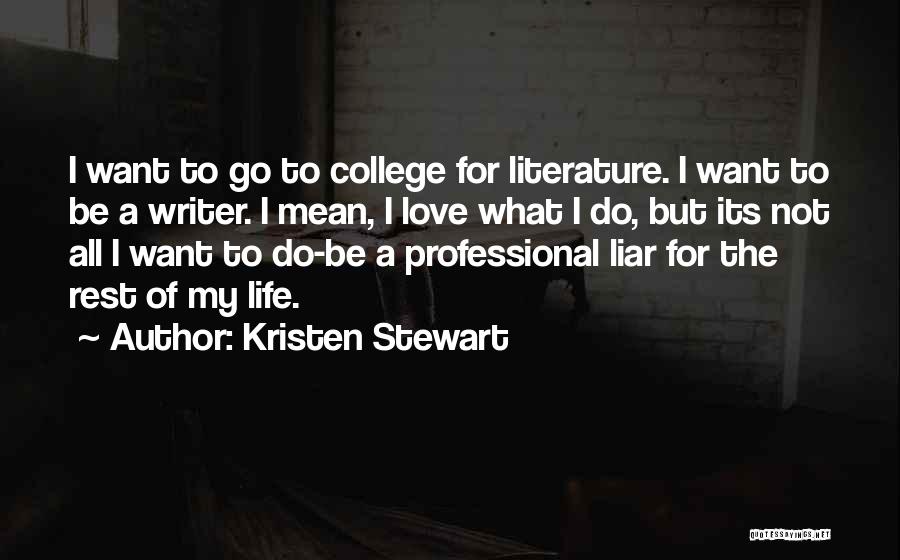 We Were Liars Love Quotes By Kristen Stewart