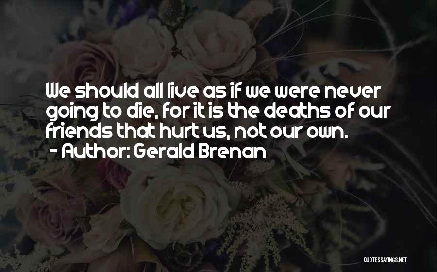 We Were Never Friends Quotes By Gerald Brenan