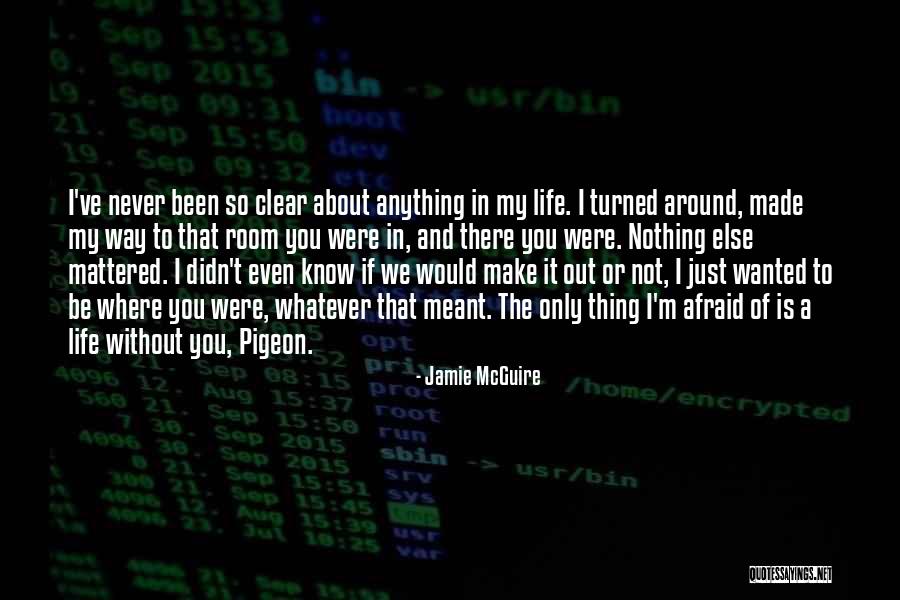 We Were Not Meant To Be Quotes By Jamie McGuire