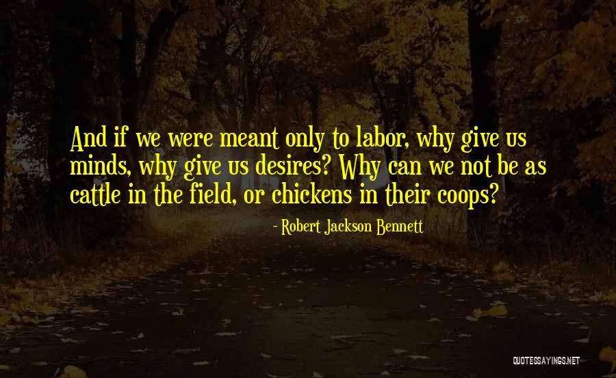 We Were Not Meant To Be Quotes By Robert Jackson Bennett