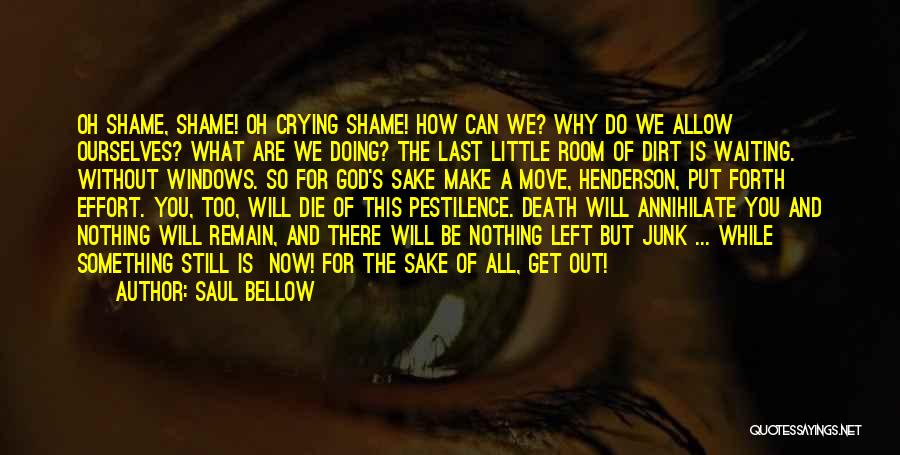 We Will Be There Quotes By Saul Bellow
