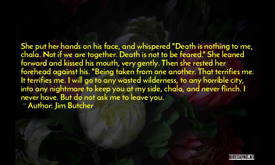 We Will Face It Together Quotes By Jim Butcher