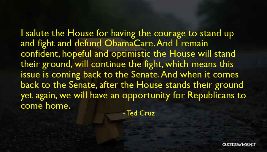 We Will Fight Back Quotes By Ted Cruz We Will Fight Back Quotes By Ted Cruz