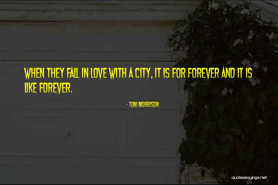 We Will Love Each Other Forever Quotes By Toni Morrison