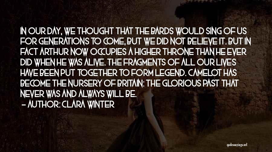 We Will Together Quotes By Clara Winter