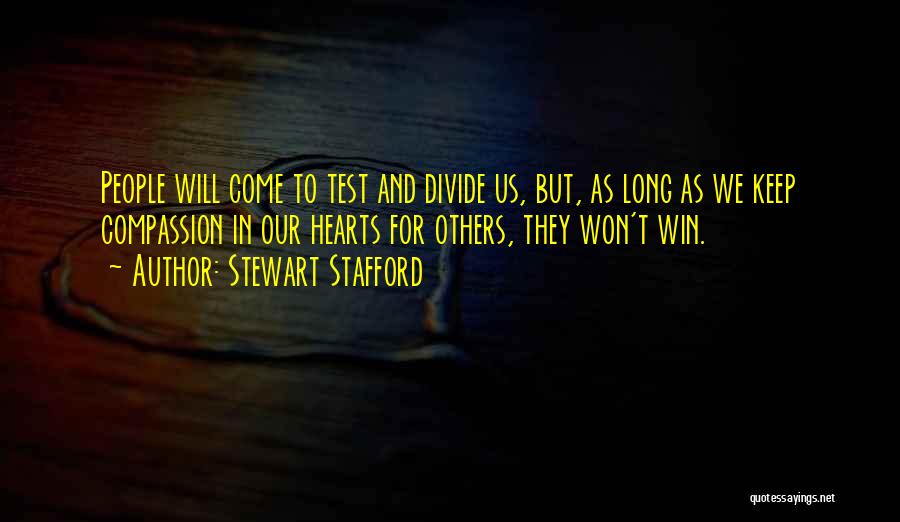 We Will Win Quotes By Stewart Stafford