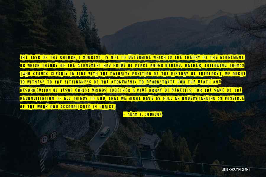 We Work Together Quotes By Adam J. Johnson We Work Together Quotes By Adam J. Johnson