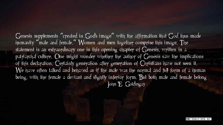 We Work Together Quotes By John E. Goldingay We Work Together Quotes By John E. Goldingay