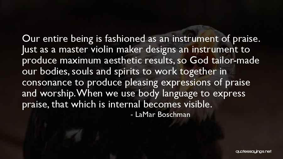We Work Together Quotes By LaMar Boschman We Work Together Quotes By LaMar Boschman