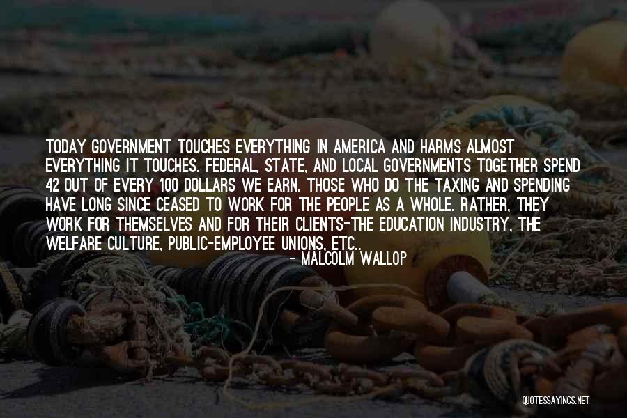 We Work Together Quotes By Malcolm Wallop We Work Together Quotes By Malcolm Wallop