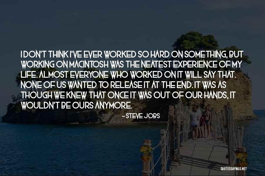 We Worked Hard Quotes By Steve Jobs