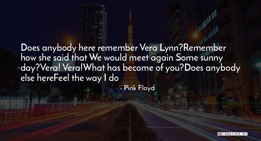 We Would Meet Quotes By Pink Floyd We Would Meet Quotes By Pink Floyd