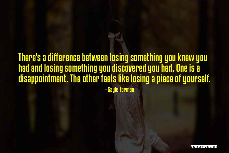 We Would Rather Master Disappointment Quotes By Gayle Forman We Would Rather Master Disappointment Quotes By Gayle Forman