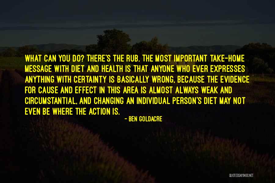 Weak Individual Quotes By Ben Goldacre Weak Individual Quotes By Ben Goldacre