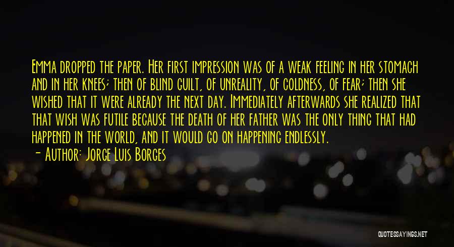 Weak Knees Quotes By Jorge Luis Borges