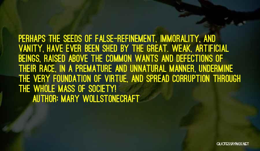 Weak Leadership Quotes By Mary Wollstonecraft
