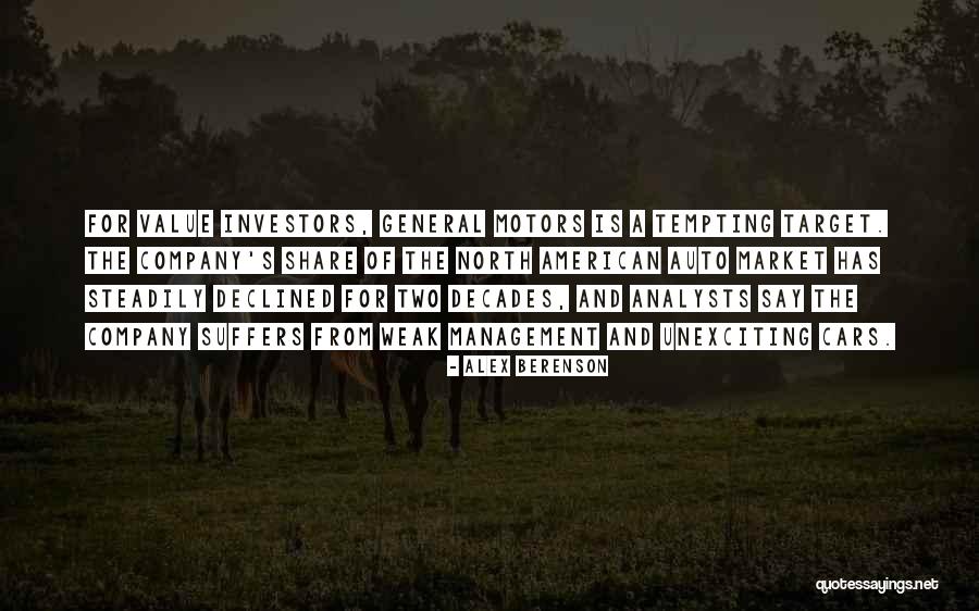 Weak Management Quotes By Alex Berenson Weak Management Quotes By Alex Berenson