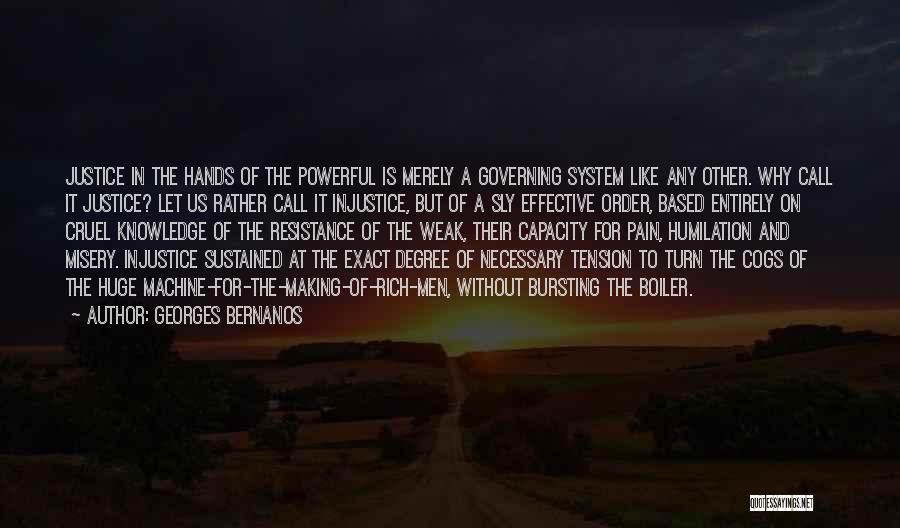 Weak Quotes By Georges Bernanos