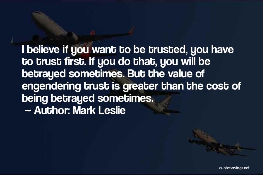 Weak Stomach Quotes By Mark Leslie