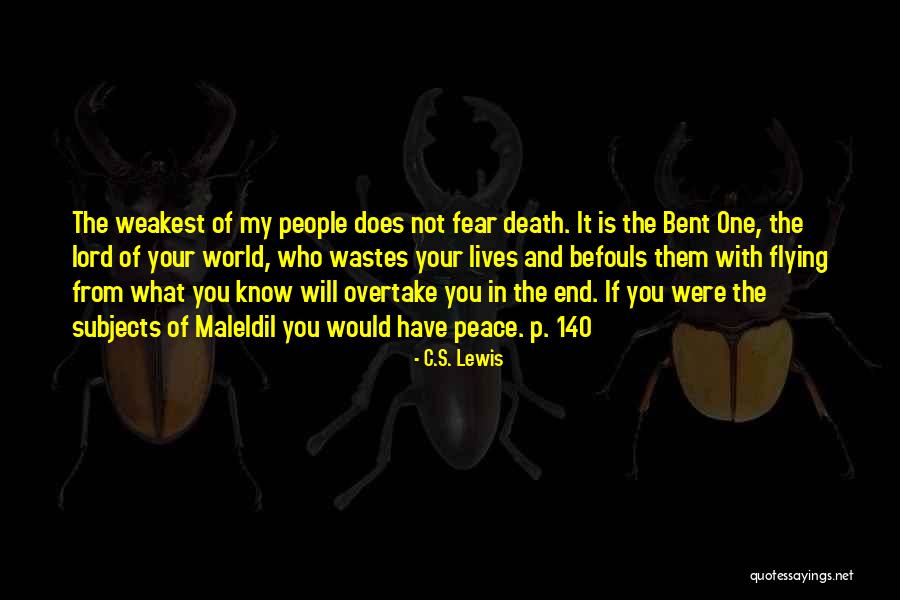 Weakest One Quotes By C.S. Lewis Weakest One Quotes By C.S. Lewis
