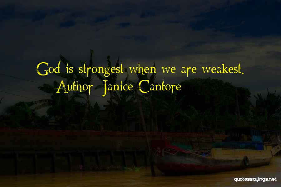 Weakest Quotes By Janice Cantore