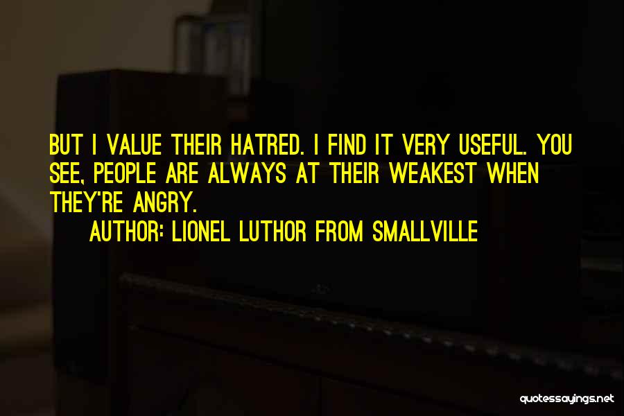 Weakest Quotes By Lionel Luthor From Smallville
