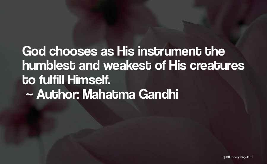 Weakest Quotes By Mahatma Gandhi
