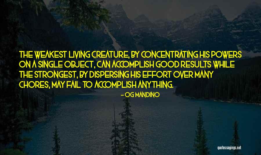 Weakest Quotes By Og Mandino