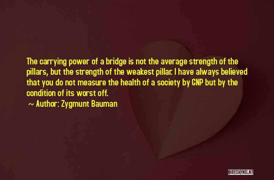 Weakest Quotes By Zygmunt Bauman