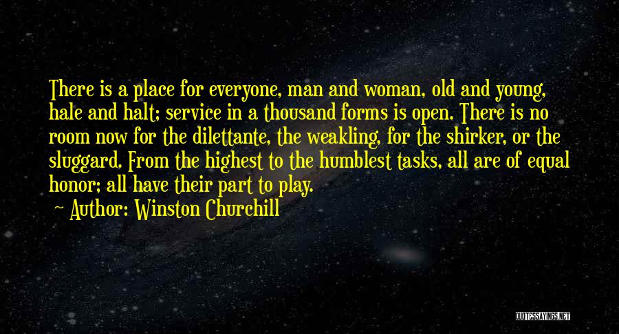 Weakling Quotes By Winston Churchill