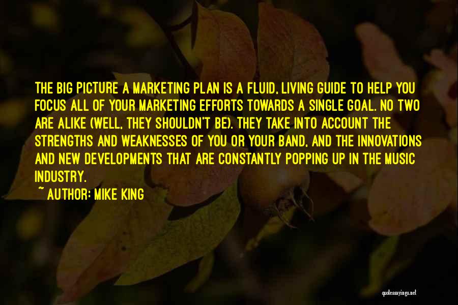 Weaknesses And Strengths Quotes By Mike King