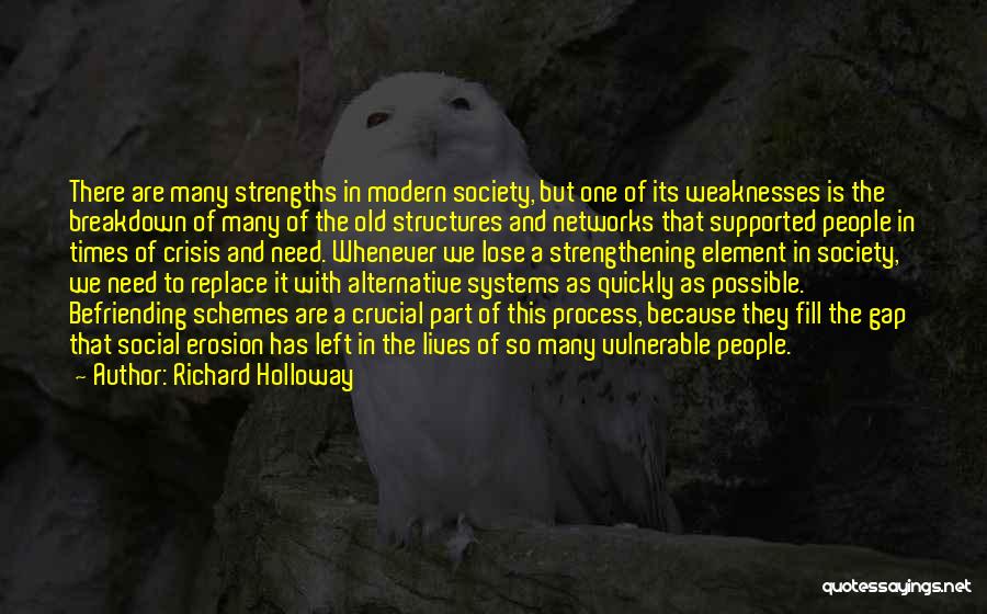 Weaknesses And Strengths Quotes By Richard Holloway