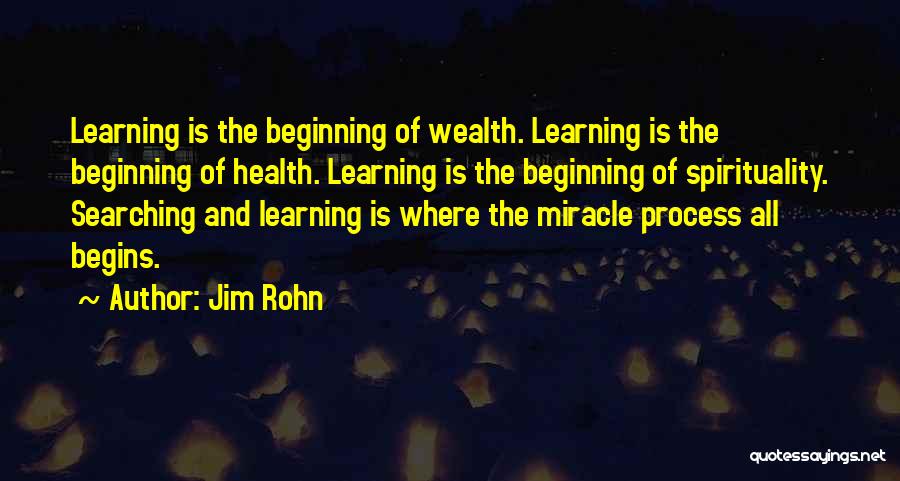Wealth And Health Quotes By Jim Rohn