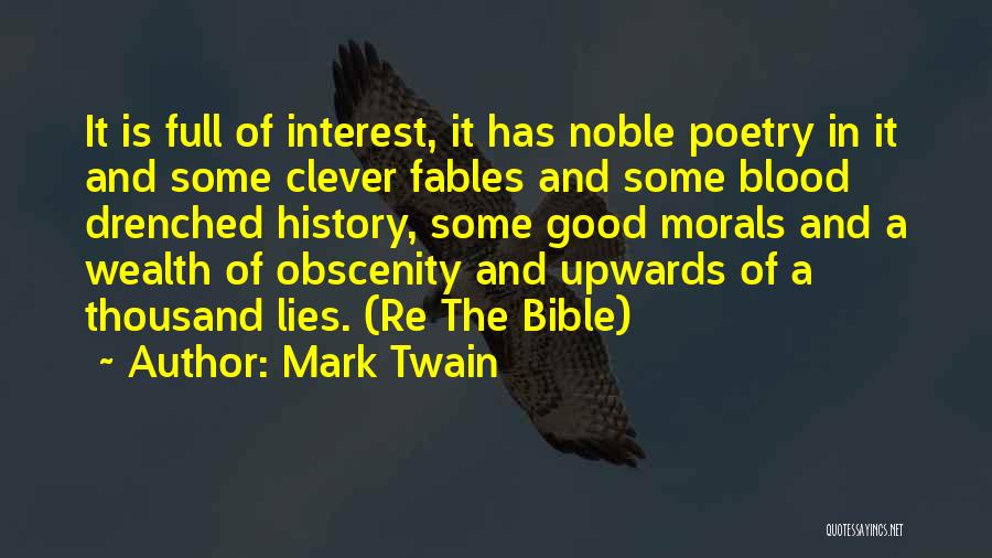 Wealth In The Bible Quotes By Mark Twain