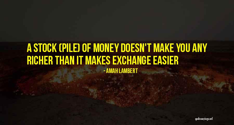 Wealth One Investment Quotes By Amah Lambert Wealth One Investment Quotes By Amah Lambert