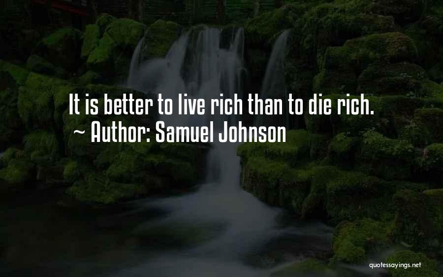 Wealthy Love Quotes By Samuel Johnson