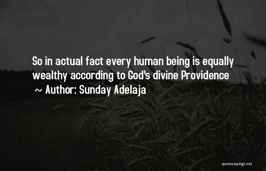 Wealthy Quotes By Sunday Adelaja