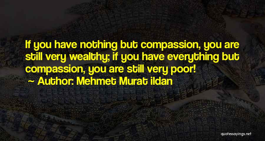 Wealthy Vs Poor Quotes By Mehmet Murat Ildan