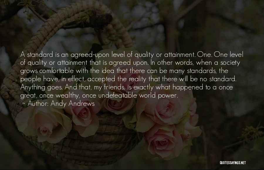 Wealthy Words Quotes By Andy Andrews